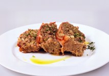 Bacon wrapped meatloaf