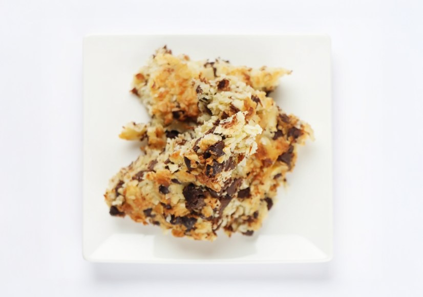 Chocolate coconut bars