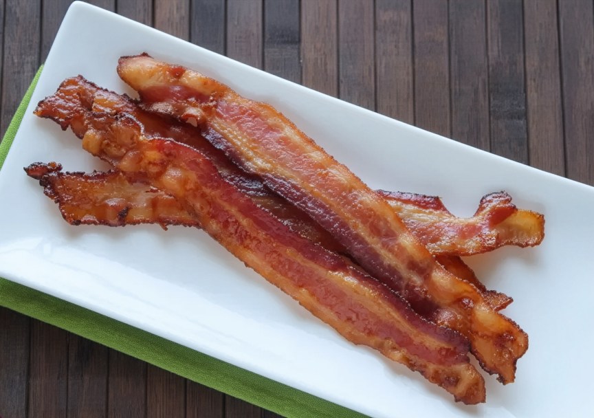 Mouth melting bacon