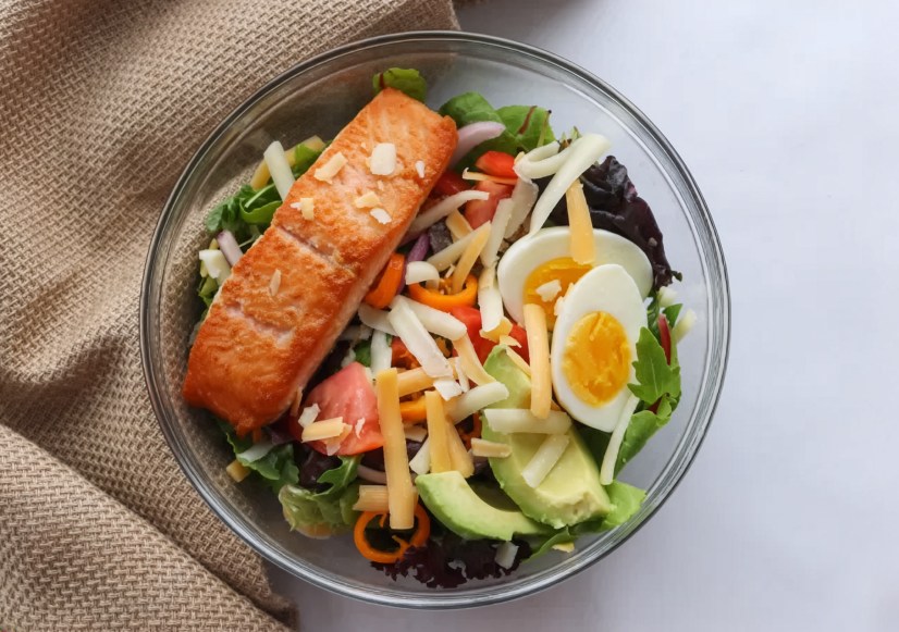 Salmon salad