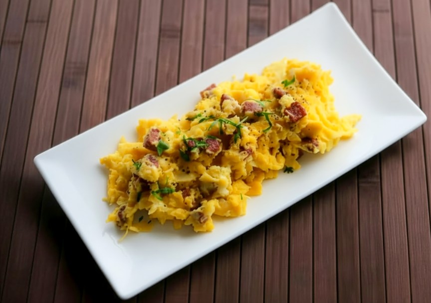 Sauerkraut and Hot Dog Scramble - Quick and Easy Keto Recipe