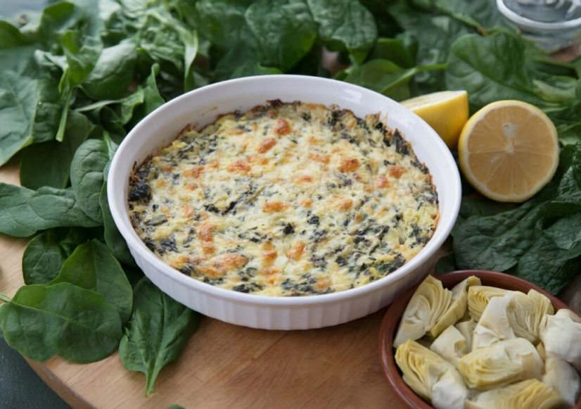 Keto Spinach Artichoke Dip