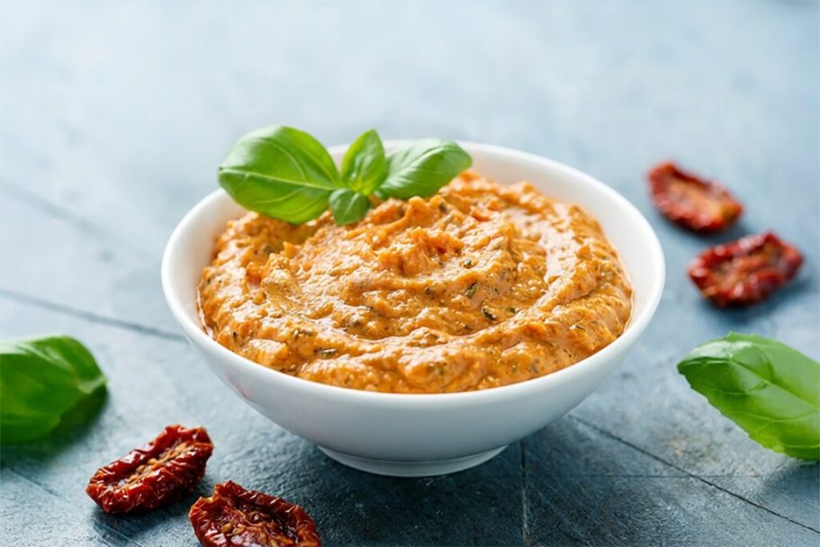 Sun-Dried Tomato Pesto Dip Recipe