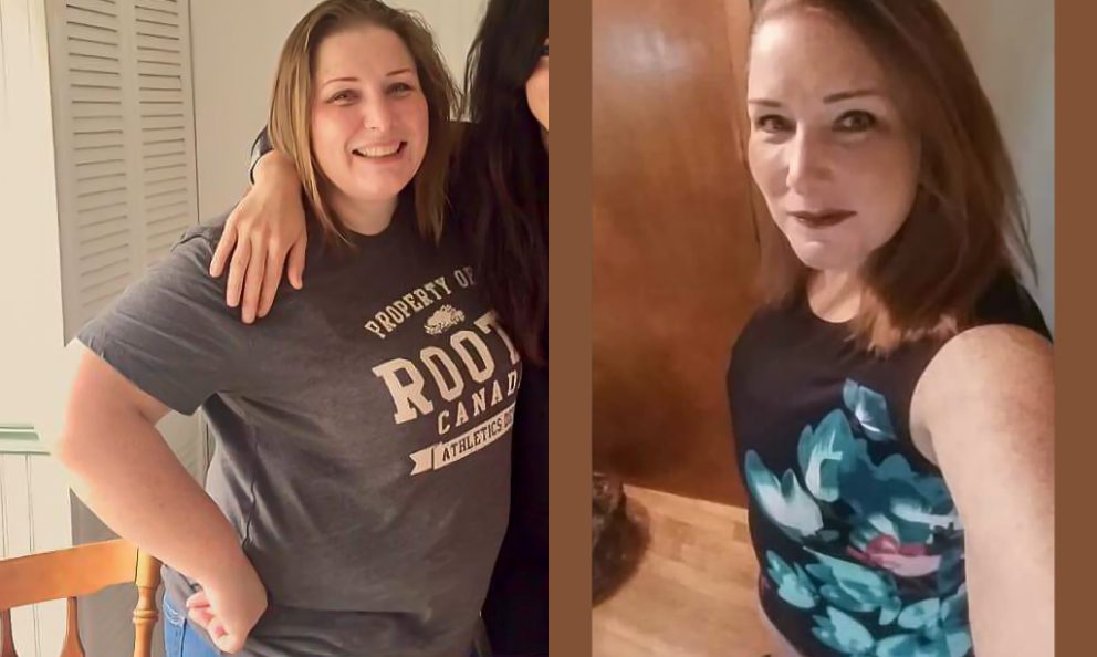 Before and after image of Jana Crawford