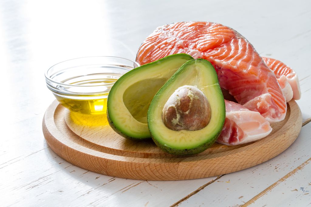 Fish and avocados