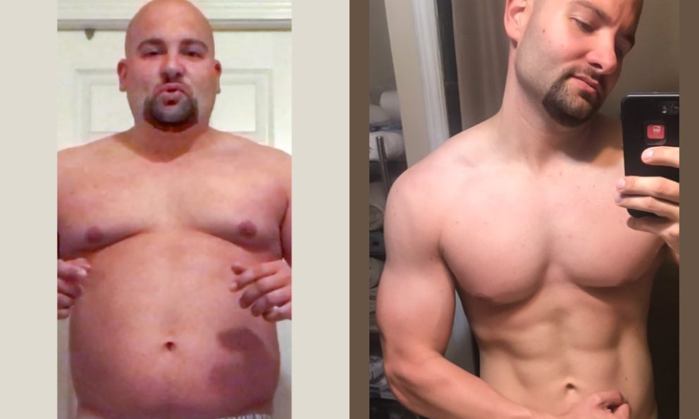 Before and after image of Paul Richwalsky