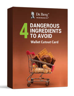 4 Dangerous Ingredients to Avoid - Wallet Cutout Card