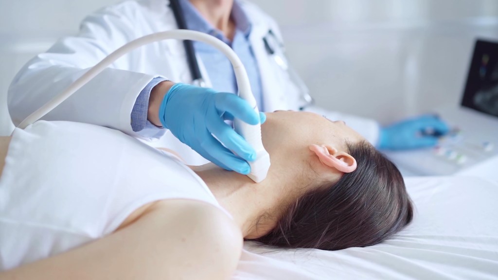 Thyroid scan&nbsp;&nbsp;&nbsp;