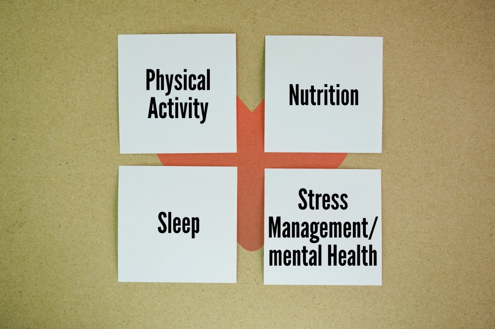 Sleep nutrition stress management framework