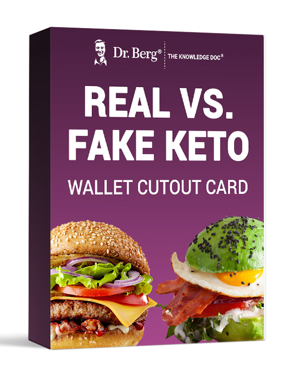 Keto vs. Non-Keto – Cutout Wallet Card Thumbnail