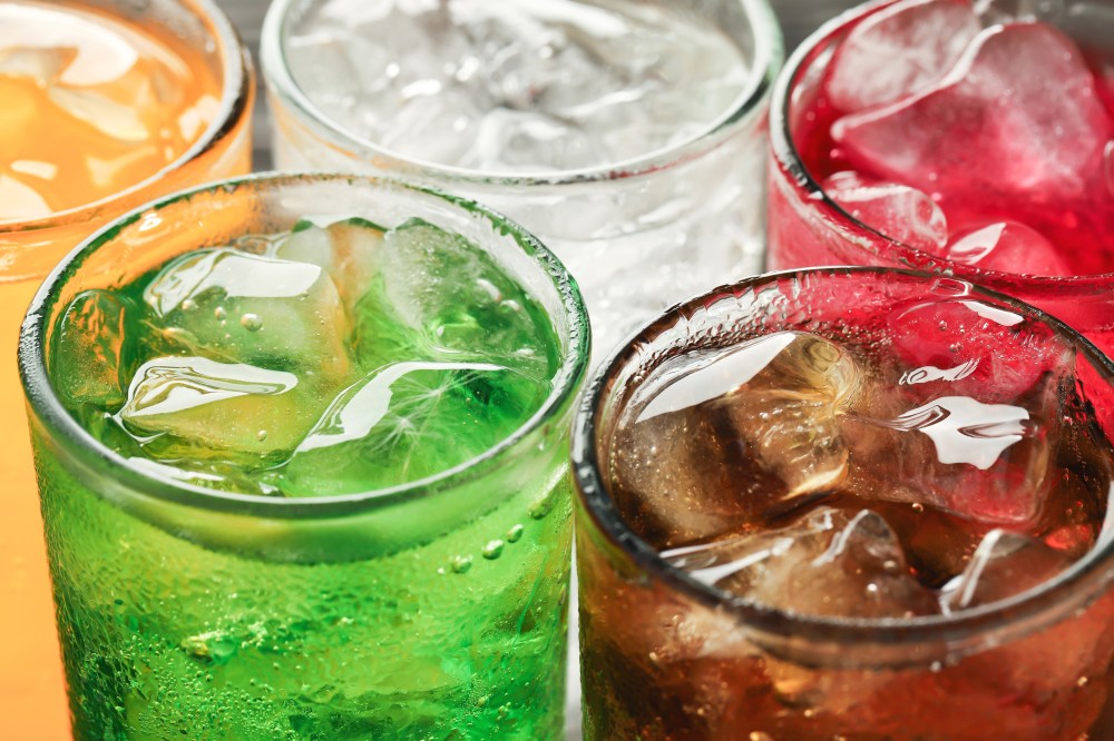 Soft drinks and juices 