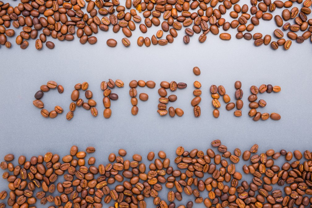 Caffeine in coffee beans