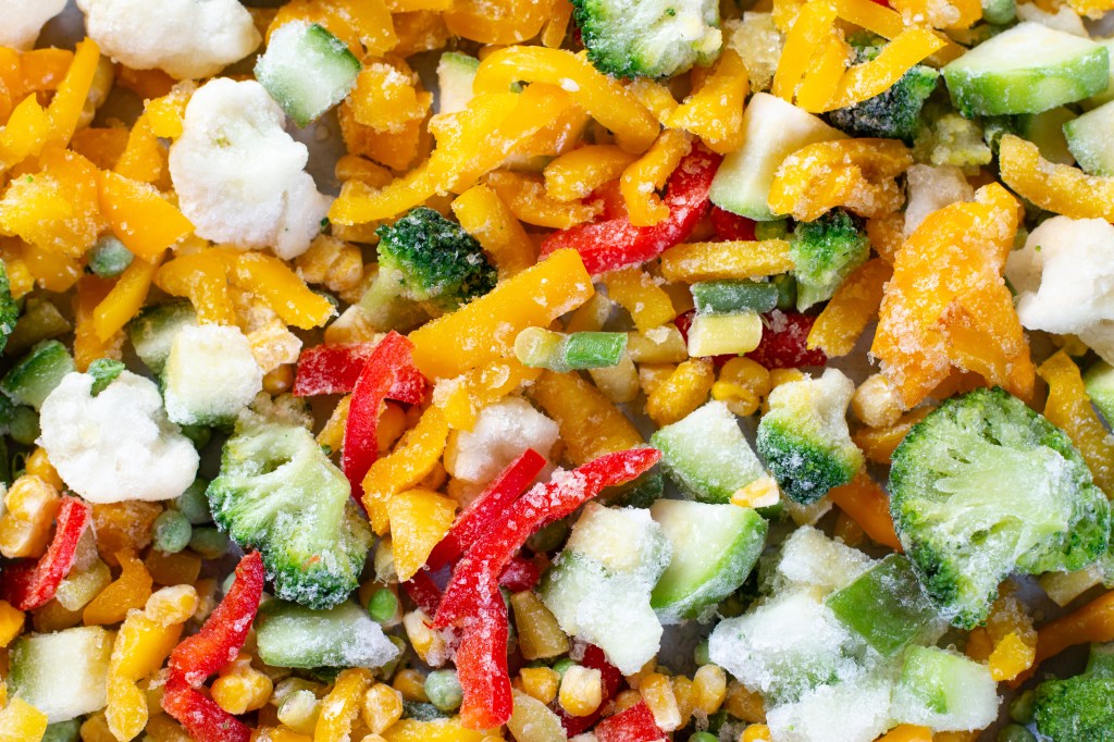 Frozen vegetables