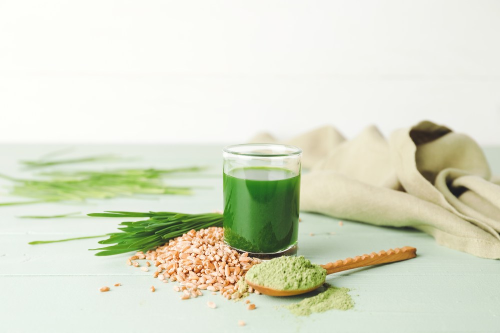 Wheatgrass supplement