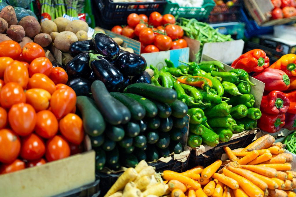 Fresh vegetables