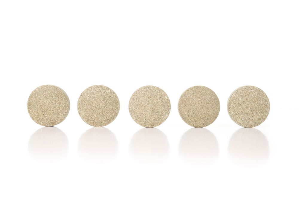 Round tablets