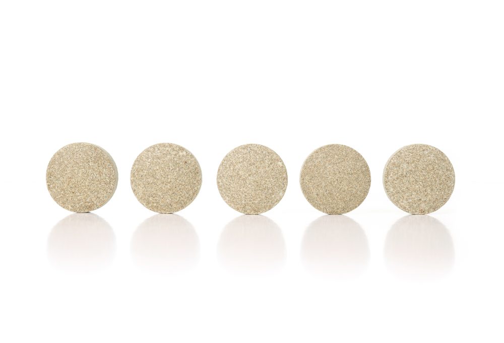 Round tablets