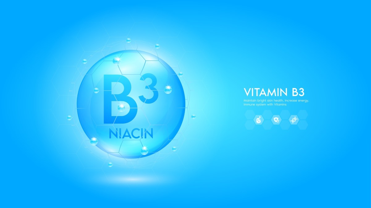 Vitamin B3 illustration
