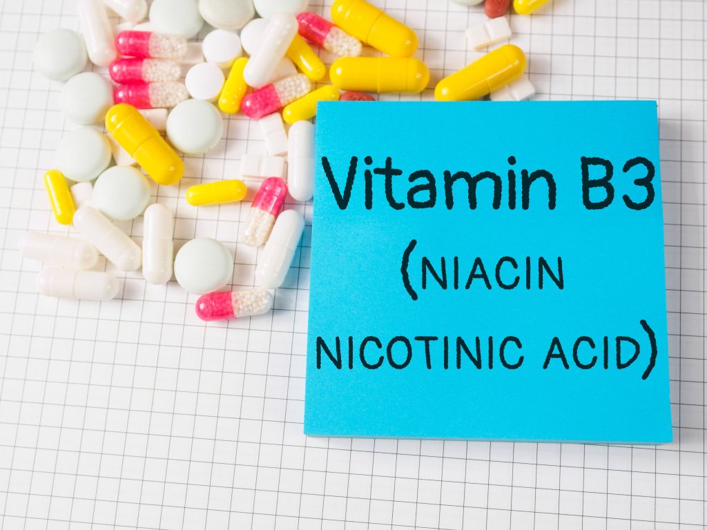 Different forms of Vitamin B3