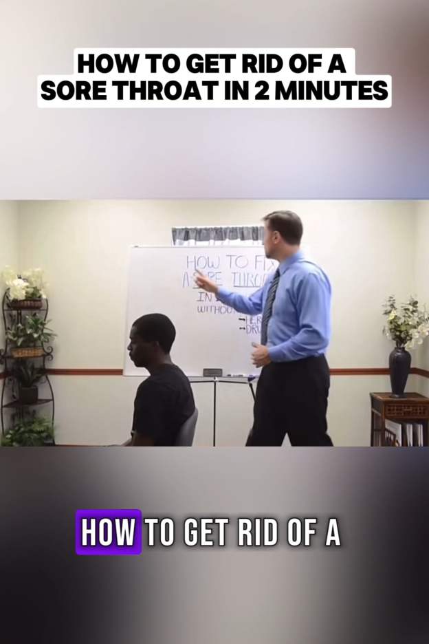 Get Rid of a Sore Throat Fast – Dr. Berg's 2-Minute Fix