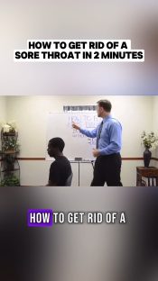 Get Rid of a Sore Throat Fast – Dr. Berg's 2-Minute Fix