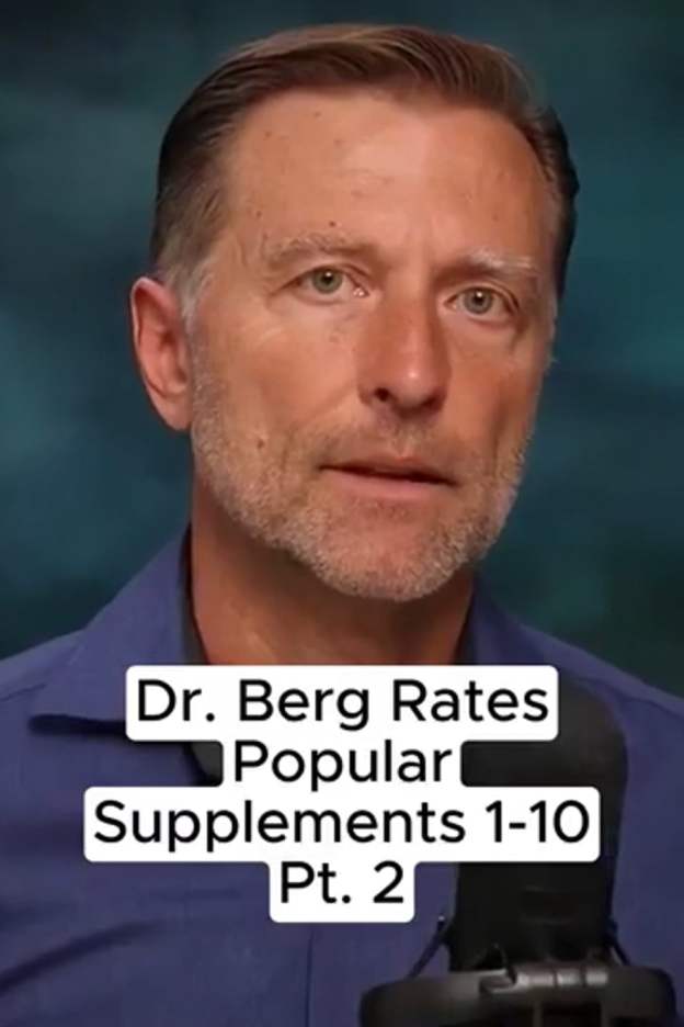 Dr. Berg Rates the Most Popular Supplements (Honest Review)