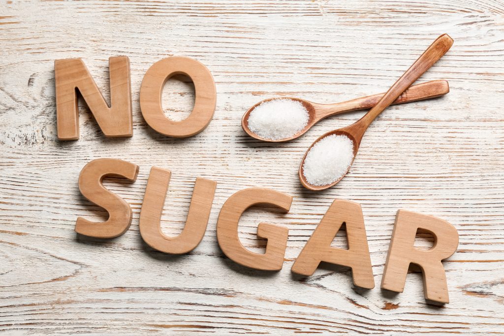 No sugar sign