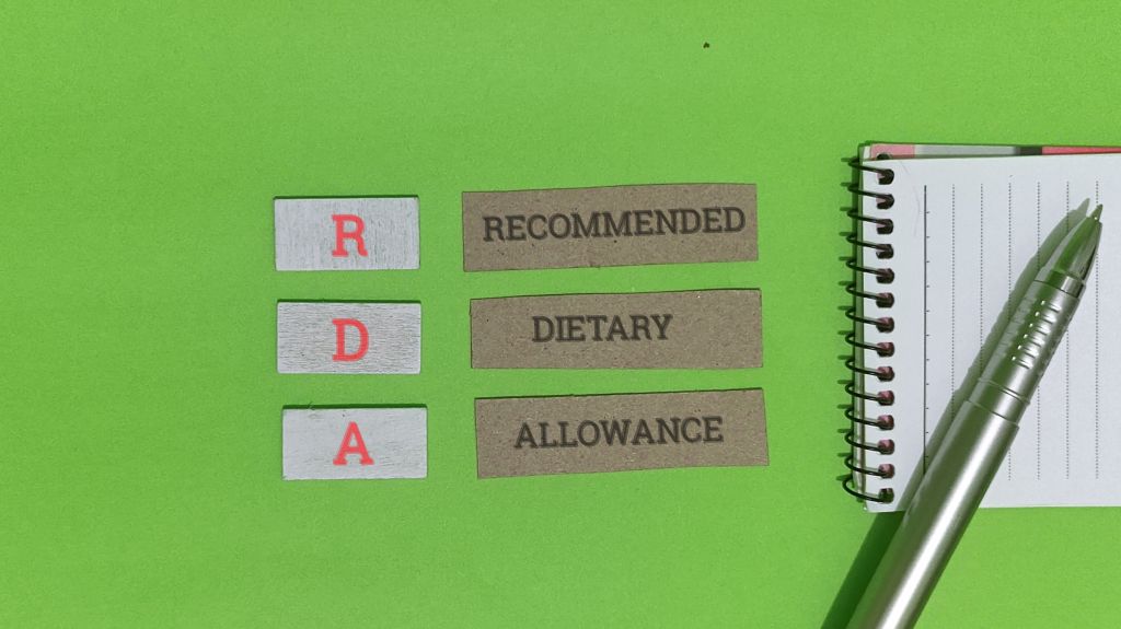 Recommended dietary allowance