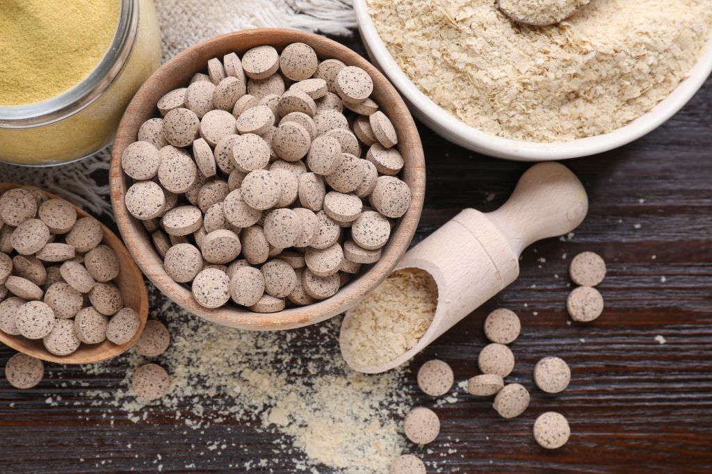 Nutritional yeast tablets 