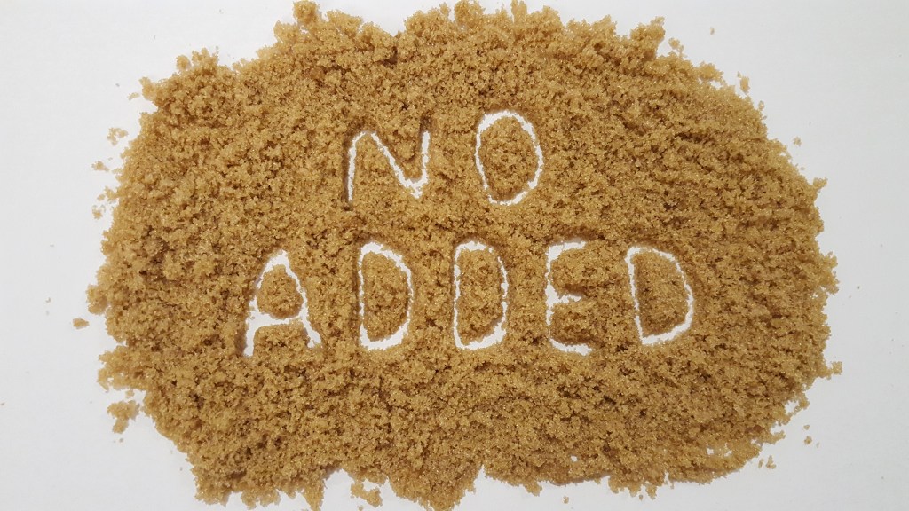 No sugar added