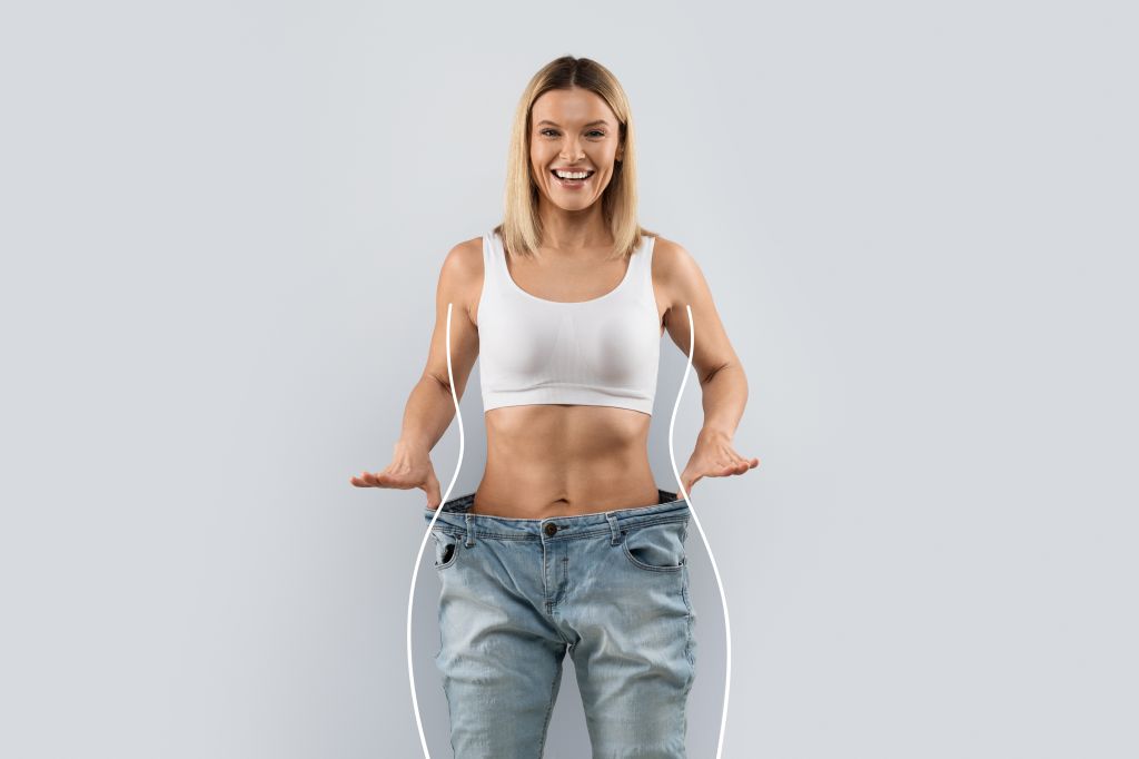 Weight loss concept