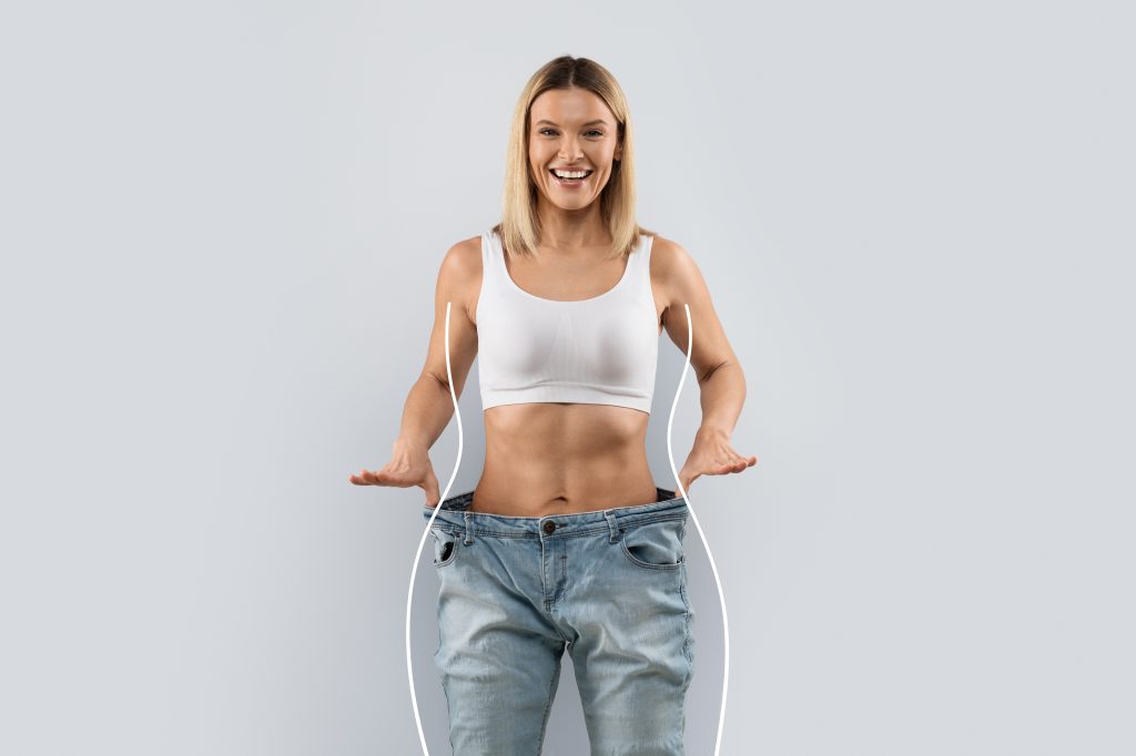 Weight loss concept