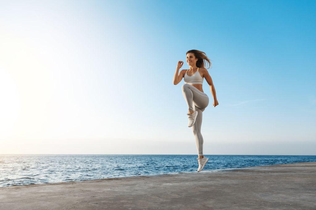 Woman exercising