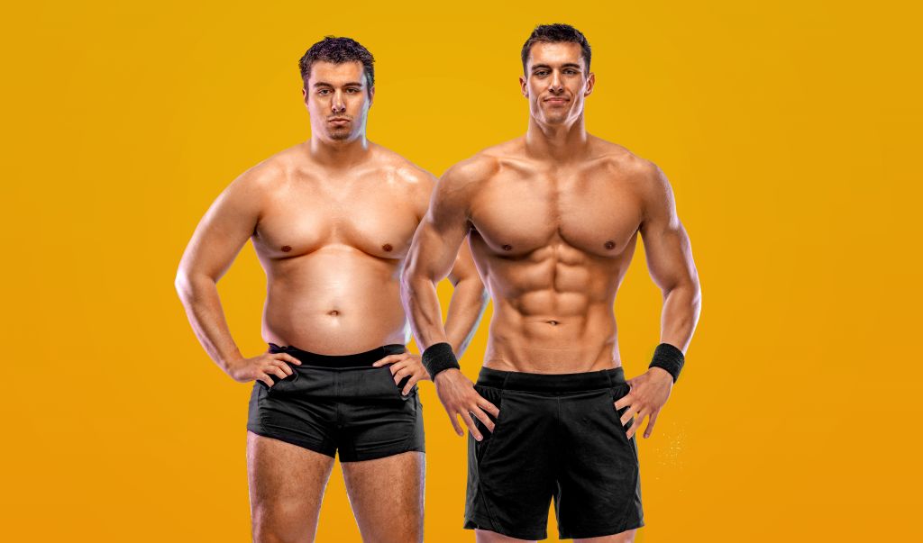 Fat versus lean mass