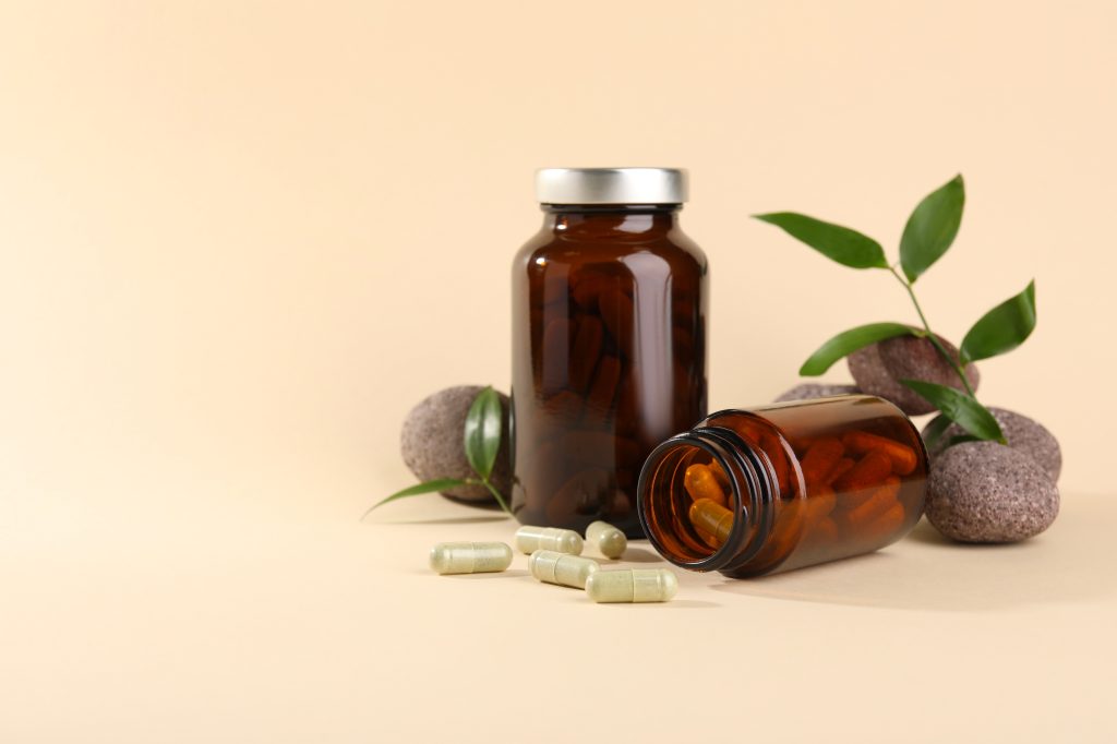 Supplement bottles