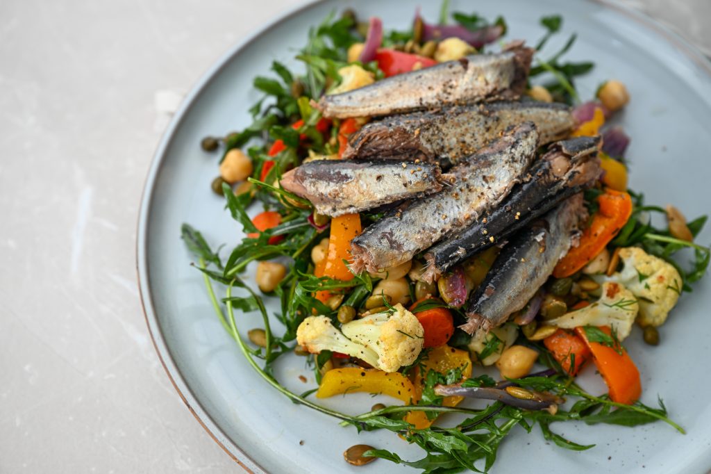 Sardine dish 