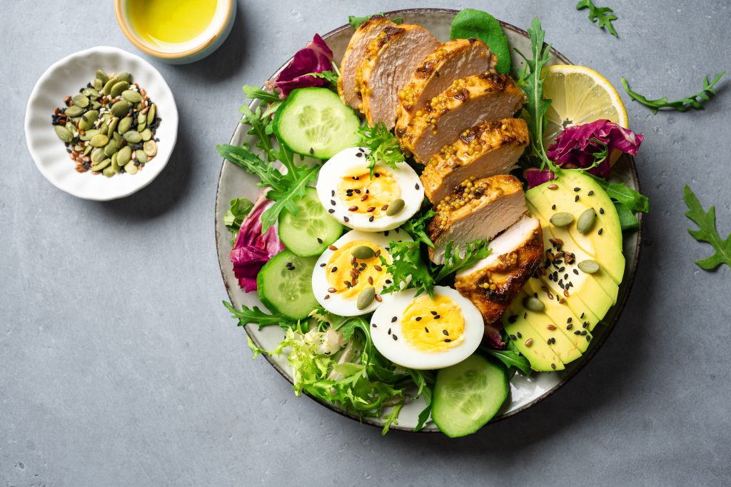 Healthy, whole food protein options